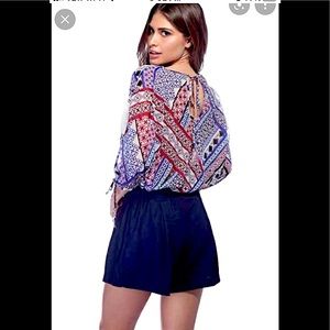 Guess Long Sleeve Topanga Top